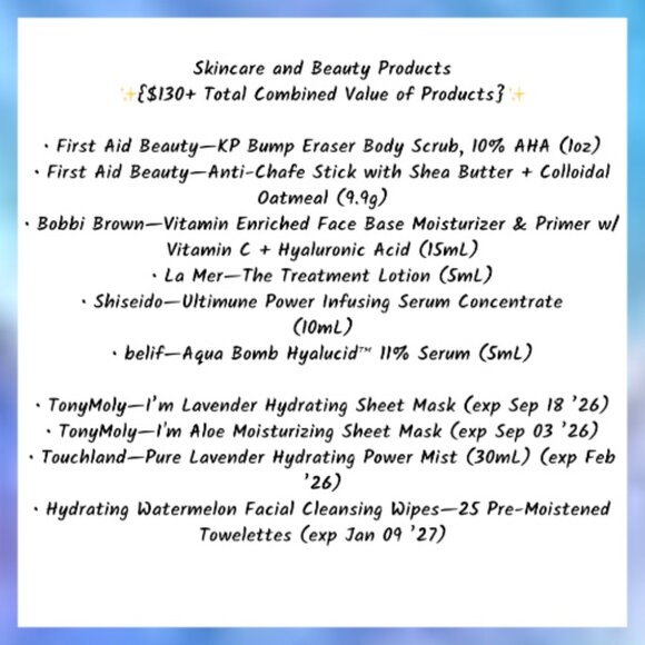 Sephora Favorites & Ulta Beauty Bundle—10pc Skincare / Beauty Set ✨$130+ Value✨ - Picture 3 of 8